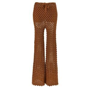 Ermanno Scervino Women's Crochet Pants